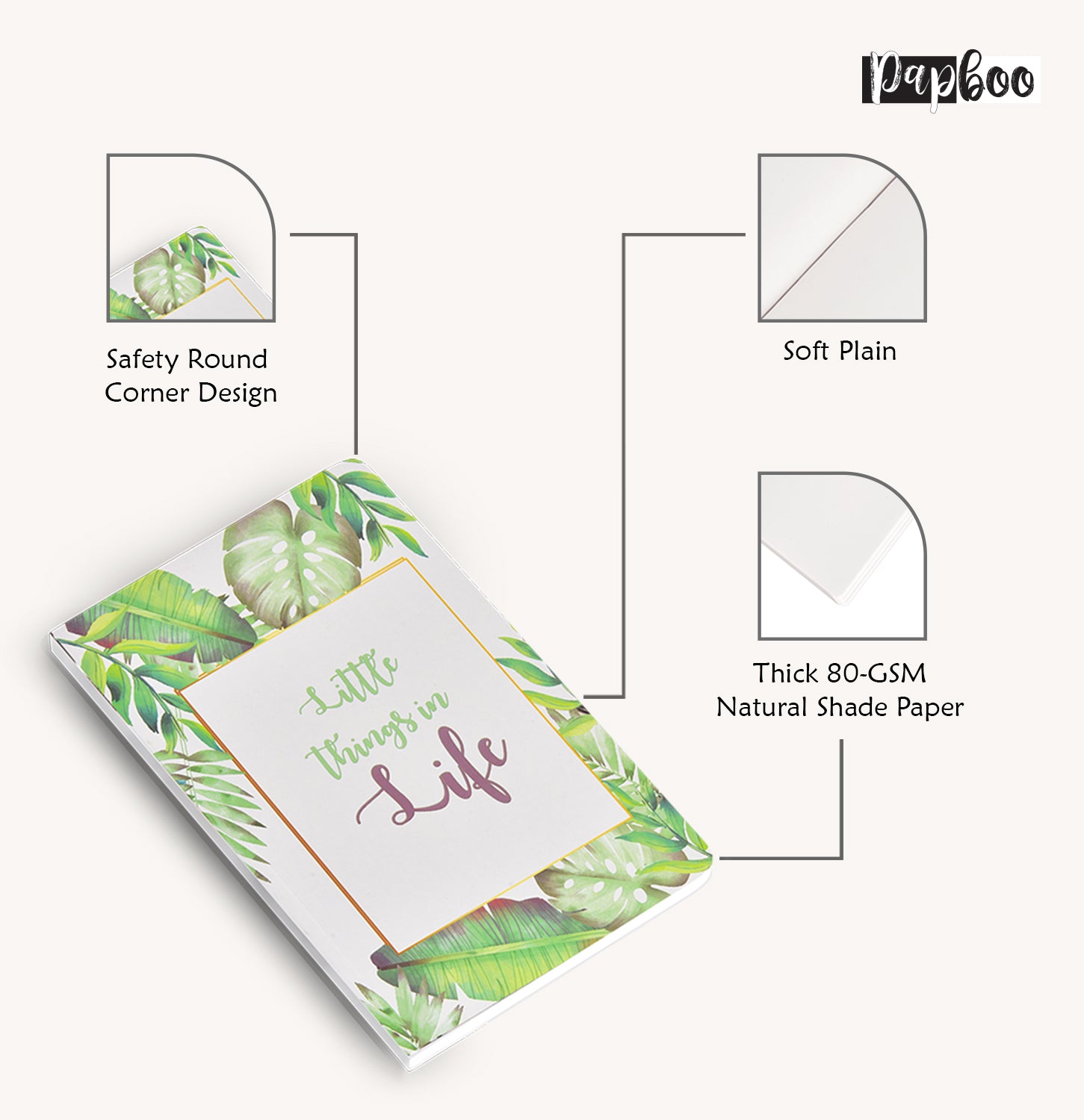 Little Things In Life A5 Notebook