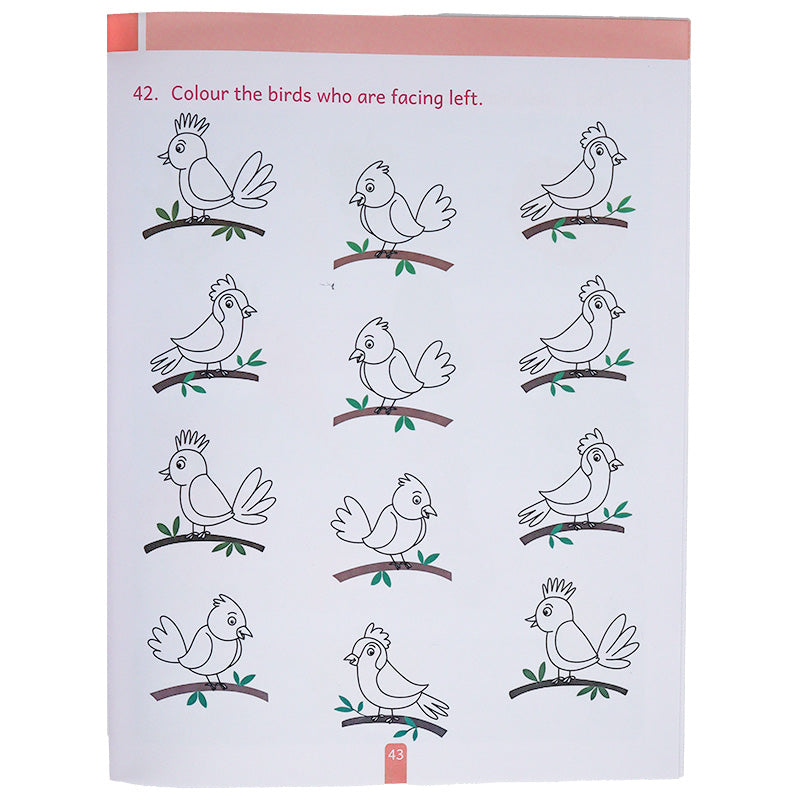 Clever Beaver Series - Logical Reasoning Activity Workbook Age 4 +