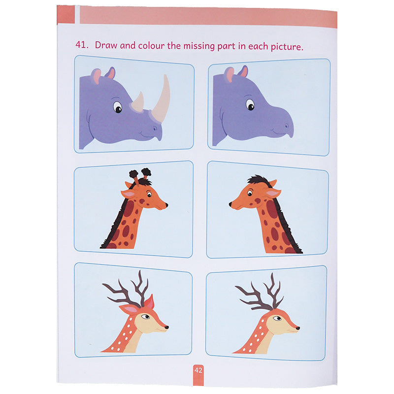 Clever Beaver Series - Logical Reasoning Activity Workbook Age 4 +