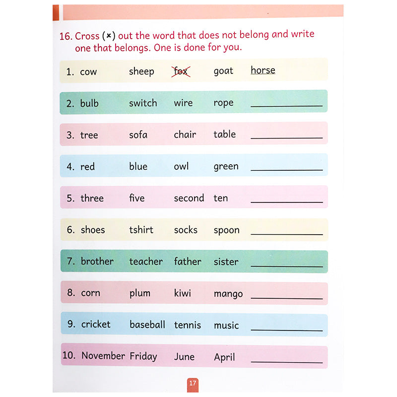 Clever Beaver Series - Logical Reasoning Activity Workbook Age 6 +