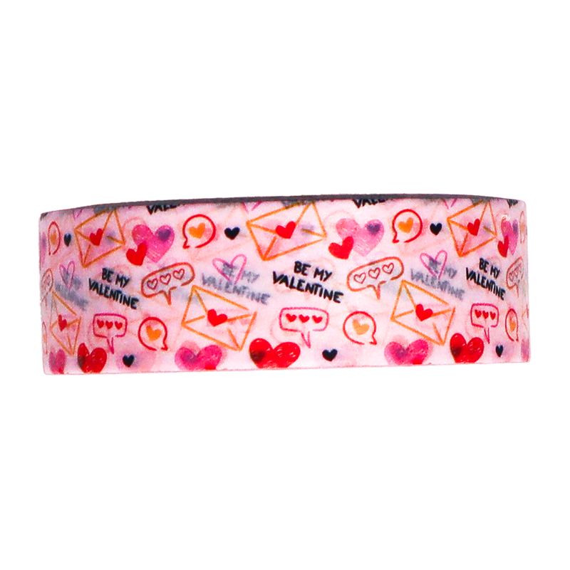 be my valentine washi tape ideal for decorating journals, planners, scrapbooks, greeting cards, and other DIY projects.