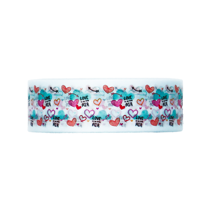 Spread the love with this vibrant & Love is in the Air Washi Tape.