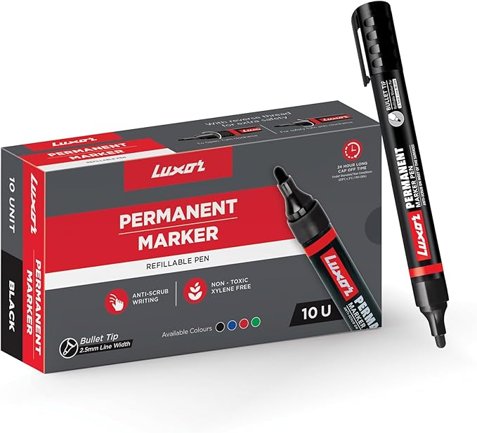 Permanent Marker 10 Pack