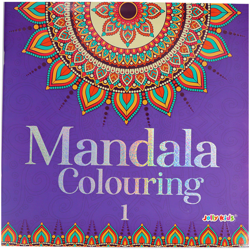 Mandala Colouring – Book 1 - Mindful Colouring Book for Teens & Adults