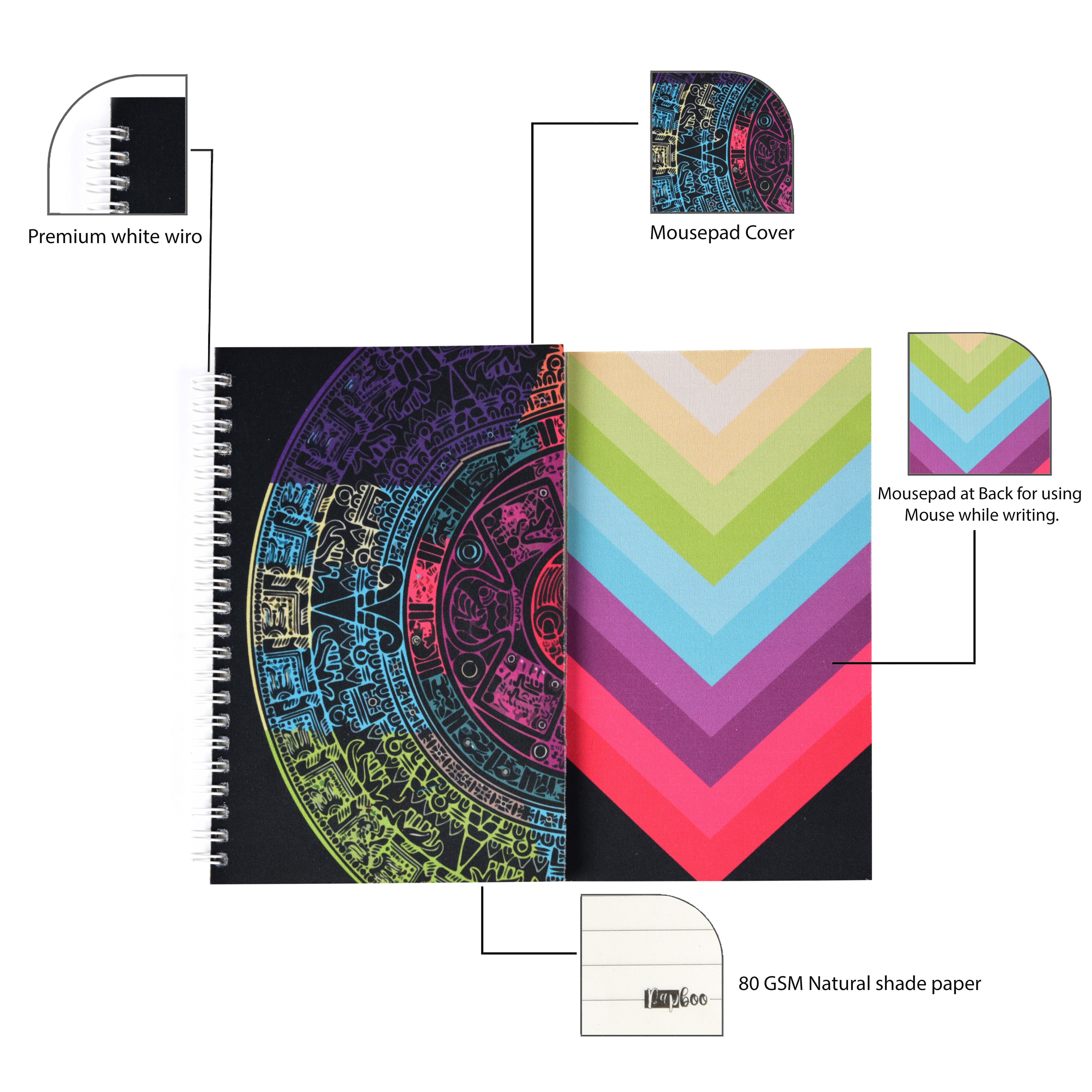 Mandala Mouse Pad Diary