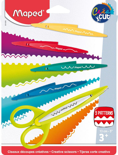 Maped Craft Scissors available in 5 Patterns