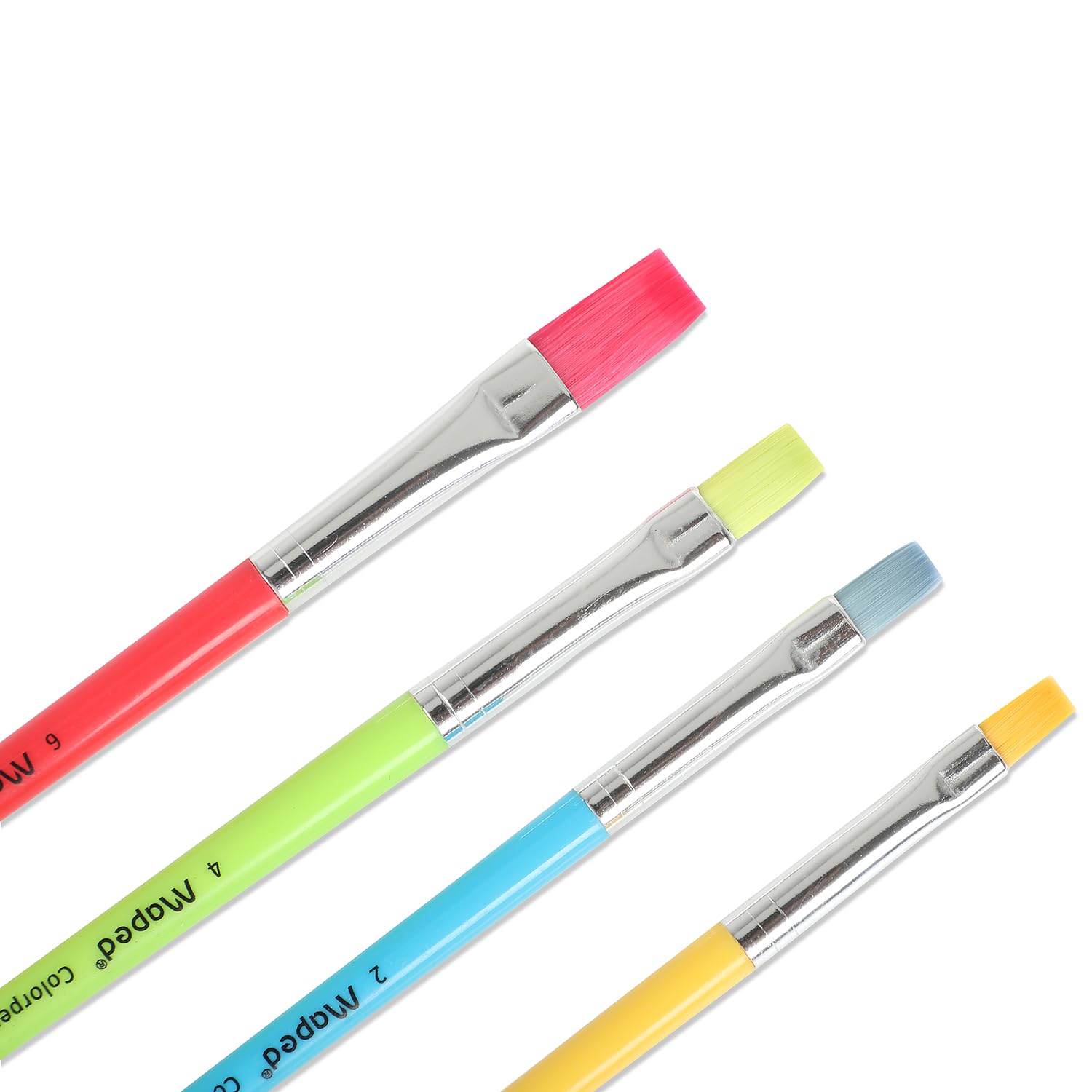Maped Flat Assorted Paint Brushes | 4 Pack