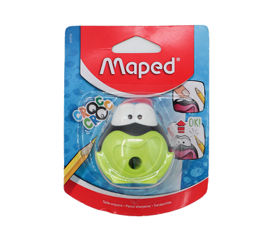 Maped Croc Croc - 1 Hole Sharpener Assorted