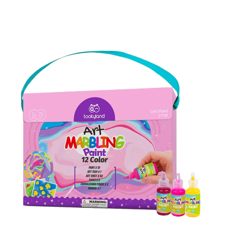 Marbling Paint Art DIY Kit in Gift packing