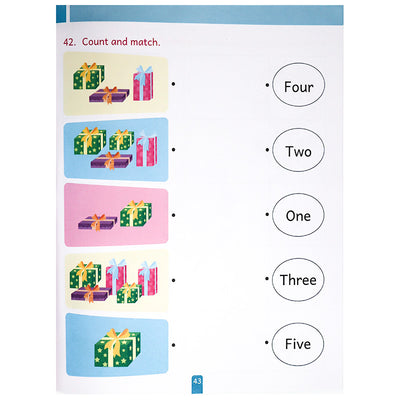 Clever Beaver Series - Maths Activity Workbook Age 4 +
