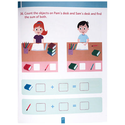 Clever Beaver Series - Maths Activity Workbook Age 5 +