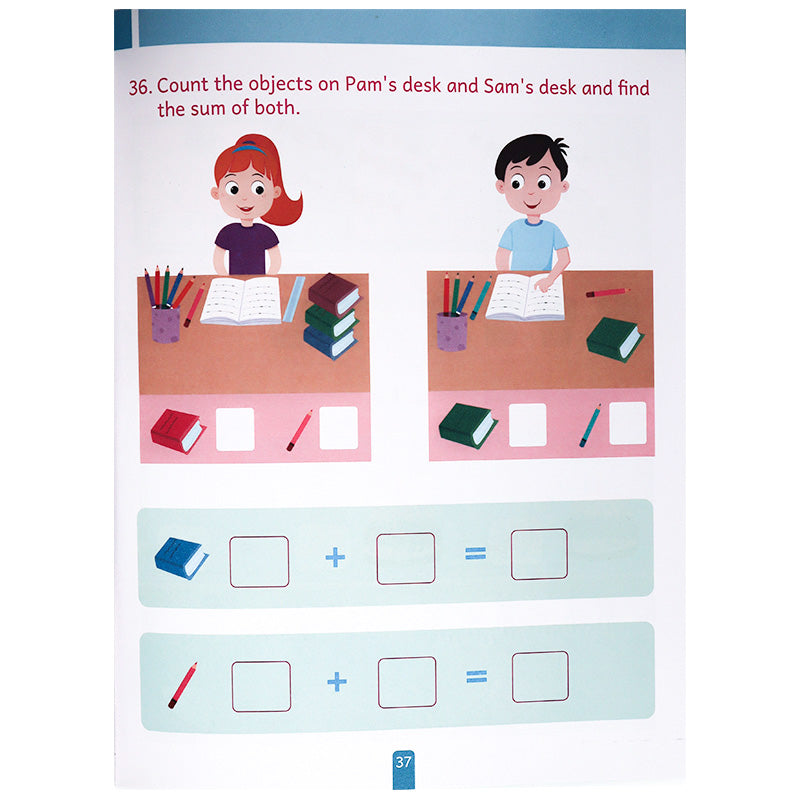 Clever Beaver Series - Maths Activity Workbook Age 5 +