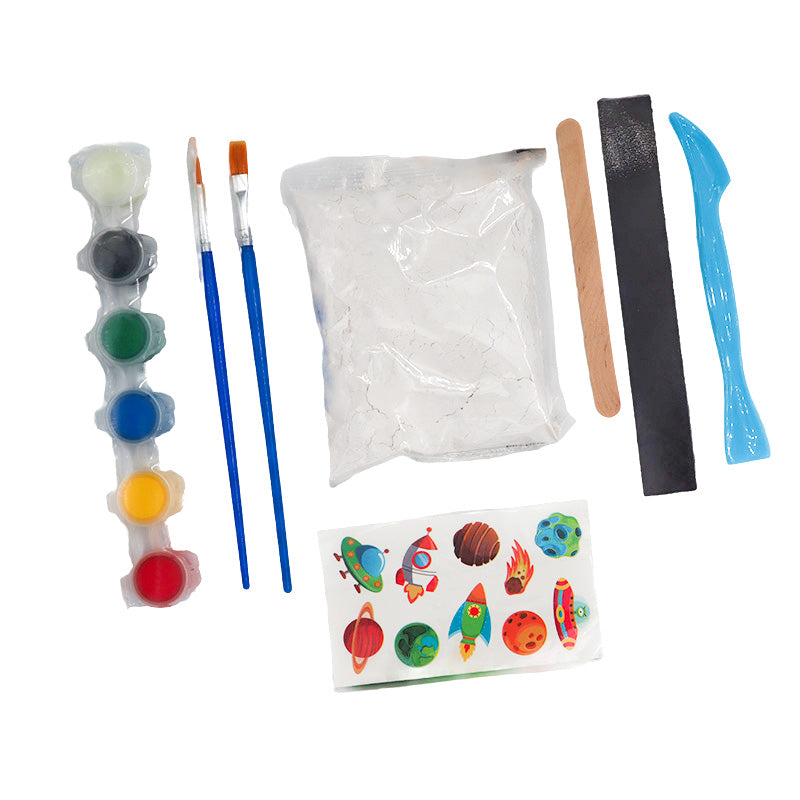 Mould & Paint Fridge Magnet DIY Kit – Space Theme for Kids (Ages 6