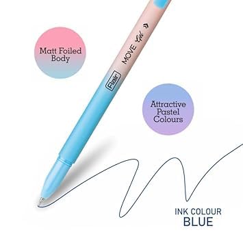 Blue gel pen high quality