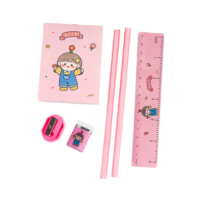 Kawaii 6-Piece Stationery Gift Set 