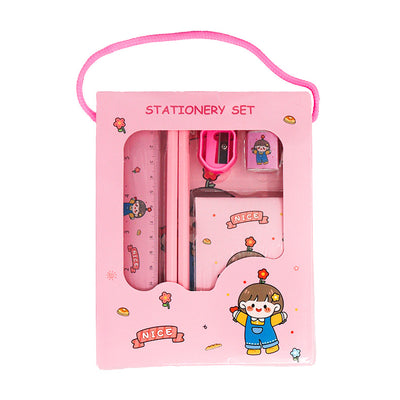 Kawaii 6-Piece Stationery Gift Set 