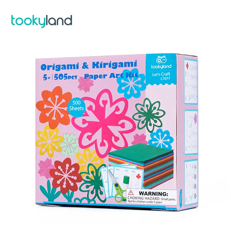 Origami Flower Paper Craft Kit Age 5 Birthday Gift Craft for School Holidays