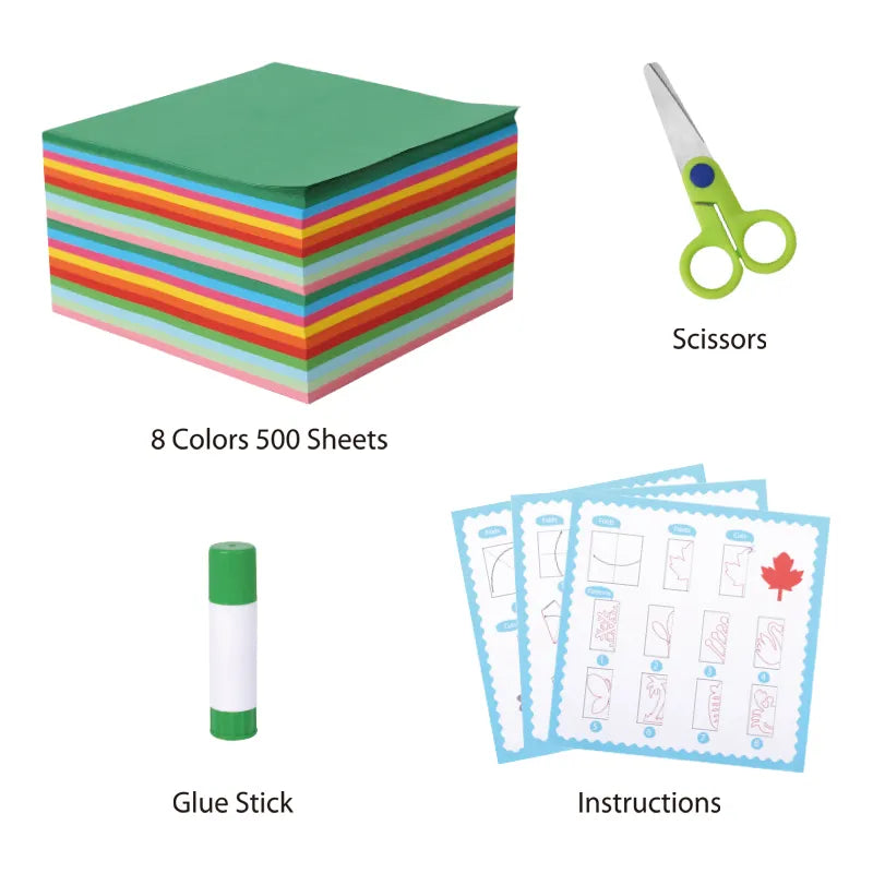 Origami Flower Paper Craft Kit Age 5 Birthday Gift Craft for School Holidays