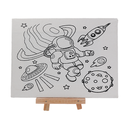 Acrylic Painting Starter Kit with Easel
