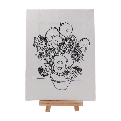 Acrylic Painting Starter Kit with Easel