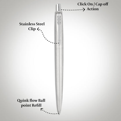 paker silver pen adding a touch of sophistication to your writing experience