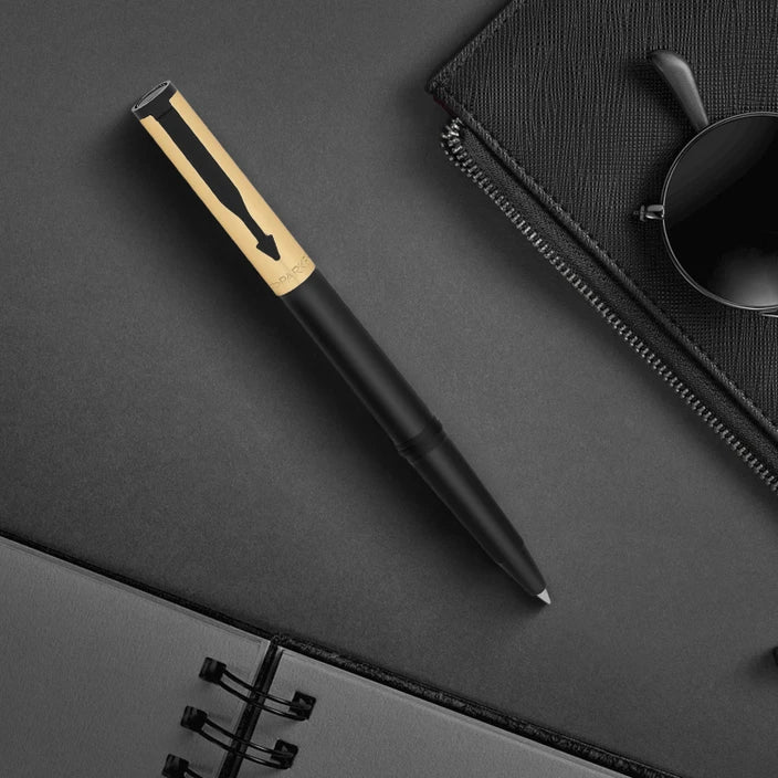 The Parker Beta Premium Pen with a its easy-to-refill design for a high-quality writing experience