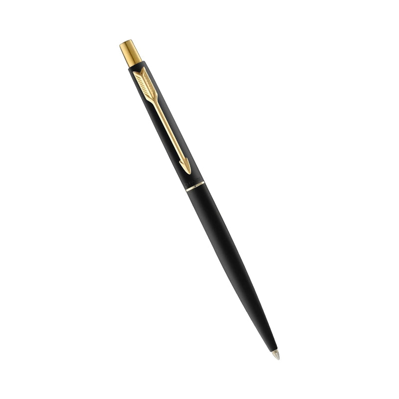 PARKER Classic Ball Pen with matte black finish and gold trim