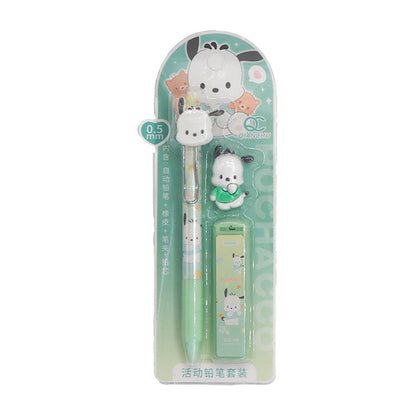 Cute Cartoon Character Mechanical Pencil Set 