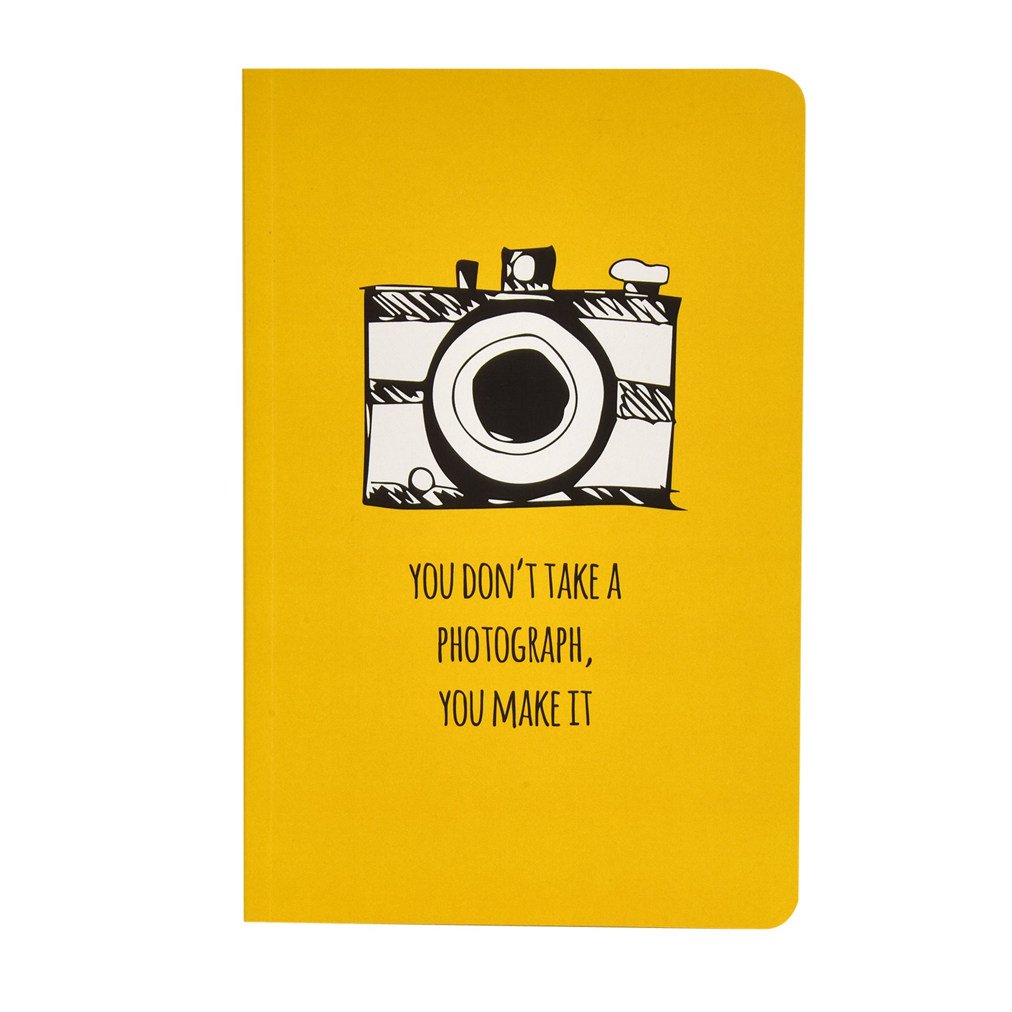 You Don’t Take A Photograph You Make It A5 Notebook - Notebook