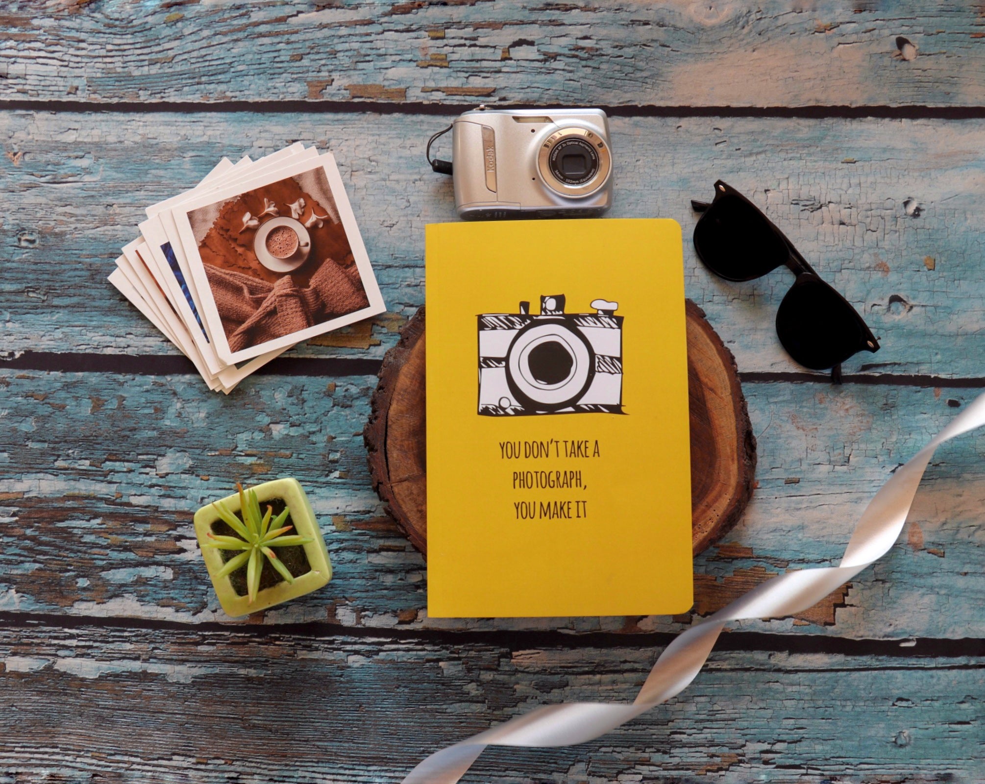 You Don’t Take A Photograph You Make It A5 Notebook - Notebook