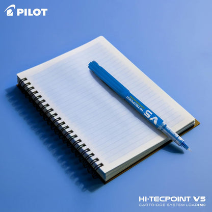 Pilot 1104 V5 Hi-Tecpoint Pen Blue Ink
