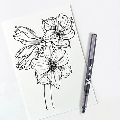 Pilot V5 Black Rollerball. high quality pen