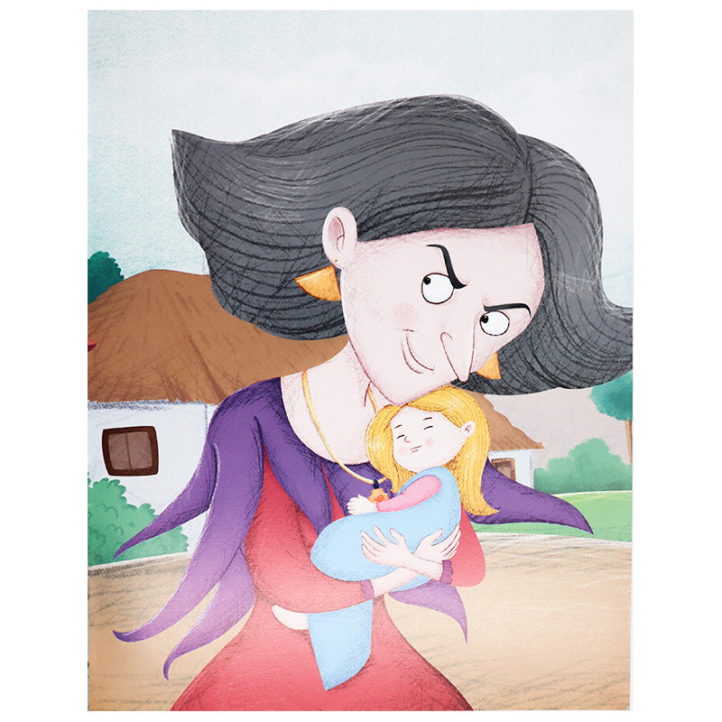 Rapunzel Illustrated Fairy Tale
