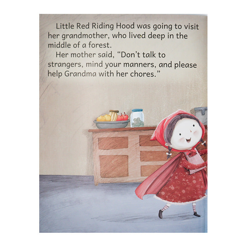 Little Red Riding Hood - Beautifully Illustrated Fairy Tales