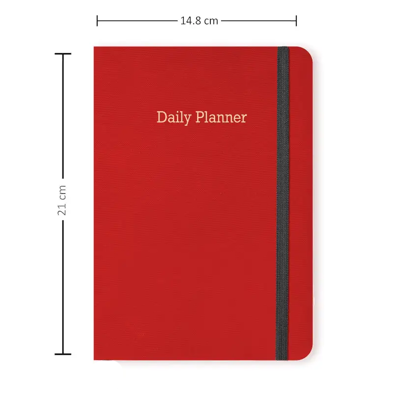 Red planner for professionals