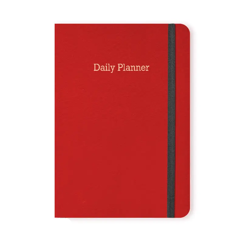Red planner for professionals