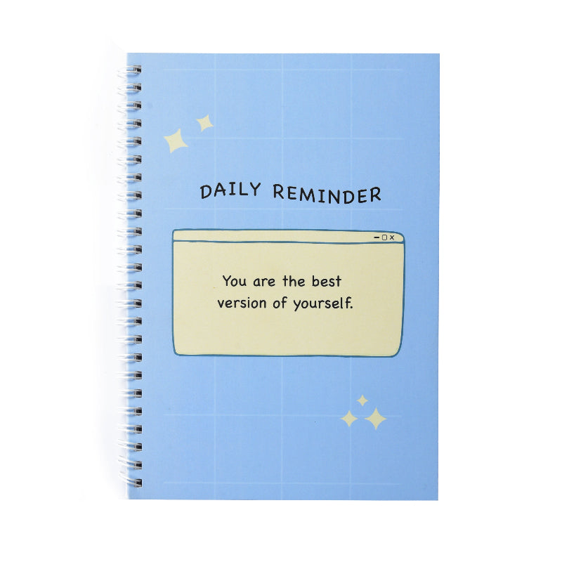 Rewriteable Notebook Daily Reminder
