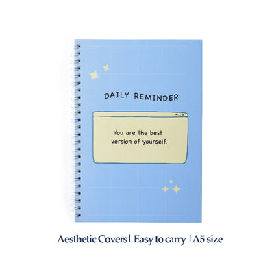 Rewriteable Notebook Daily Reminder