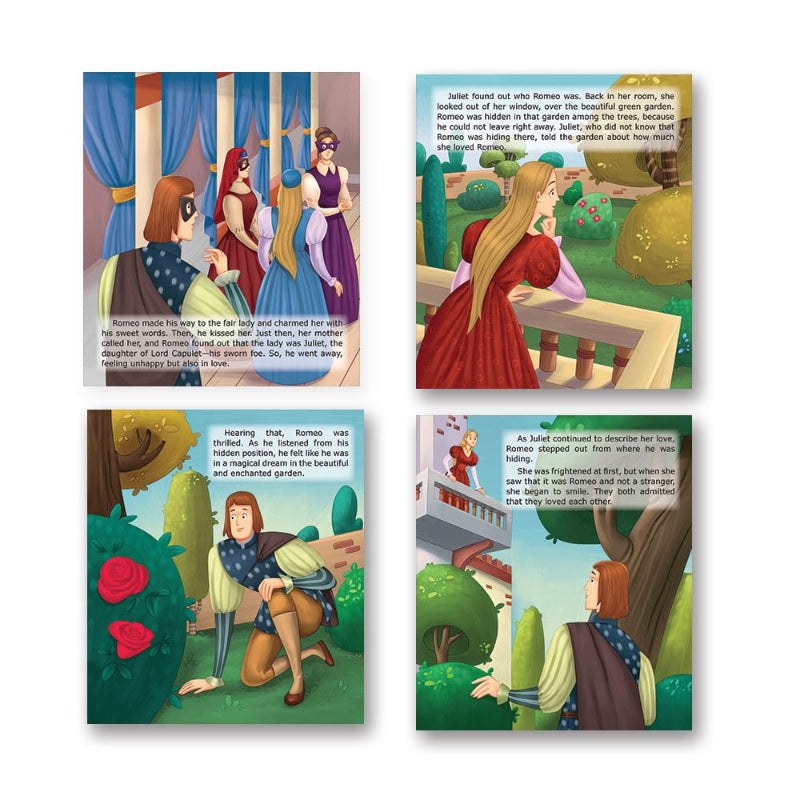 Romeo and Juliet book for kids