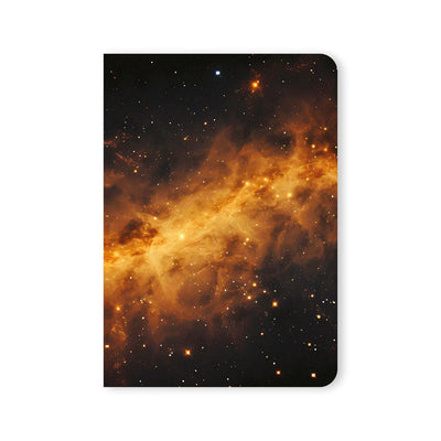 A5 Ruled Galaxy Notebooks - Set of 4 Celestial Journals for Gifting & Everyday Use - Journals
