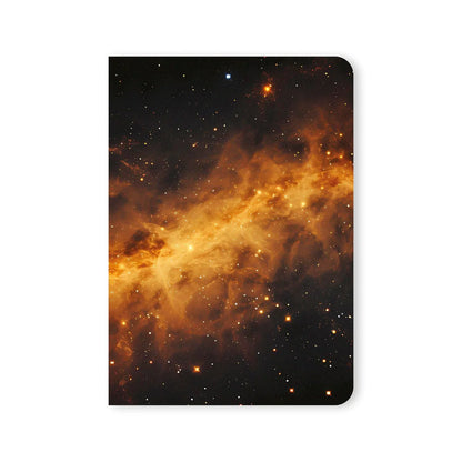 A5 Ruled Galaxy Notebooks - Set of 4 Celestial Journals for Gifting & Everyday Use - Journals