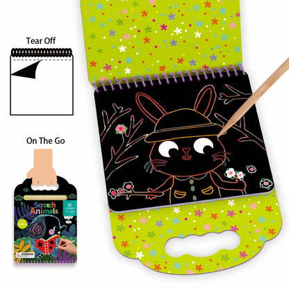 Scratch Animals Art Set