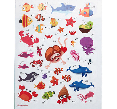 Sea - My First Sticker Activity Book