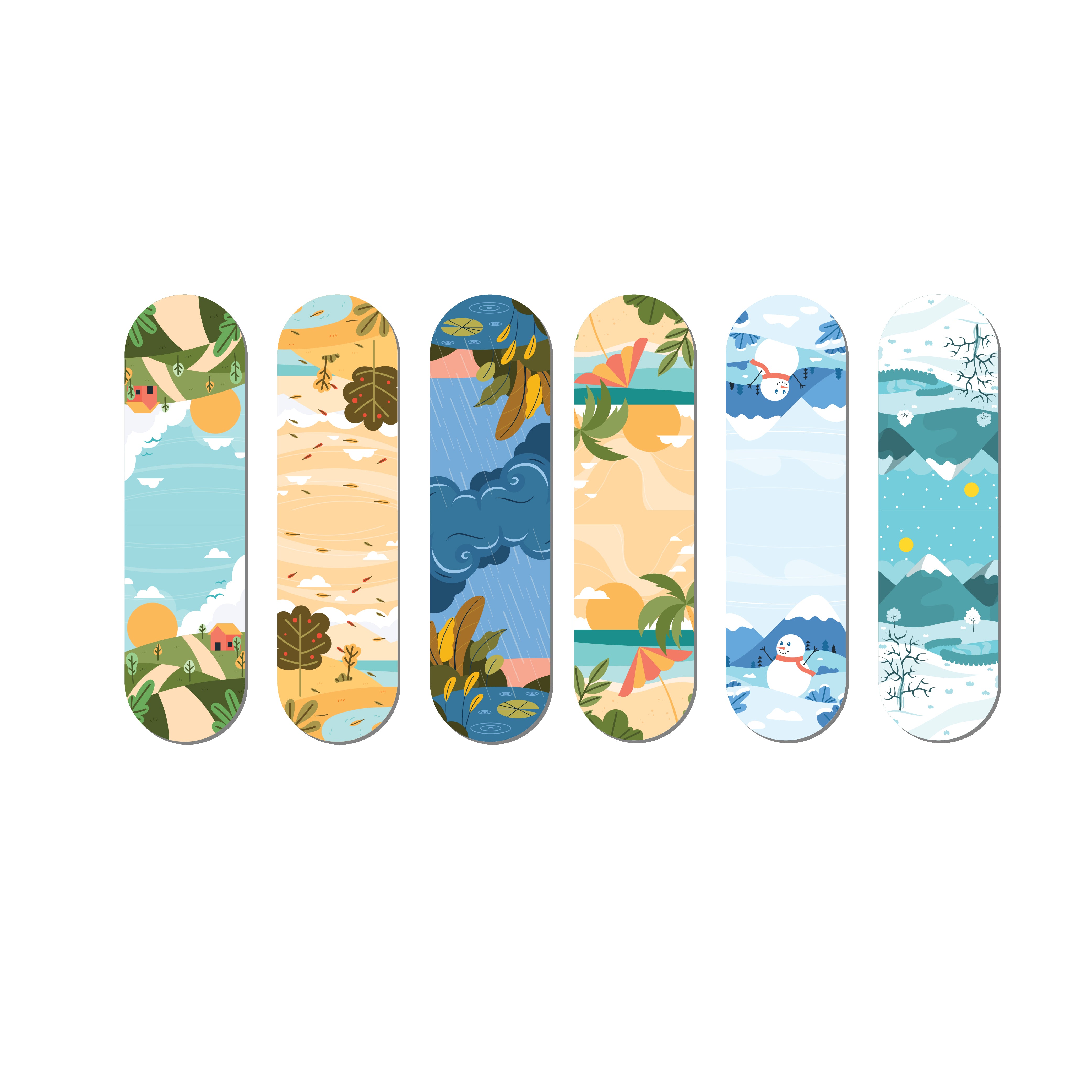 Season Magnetic Bookmark