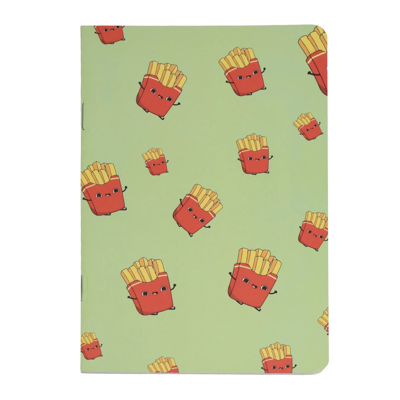 A5 Cute Snacks Notebooks - Set of 4 Unruled Notebooks for Foodies - Notebook
