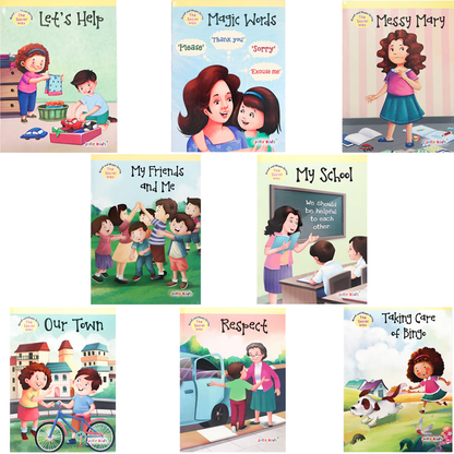The Social Skills - Learning Storybook Series Bundle | 8 Books