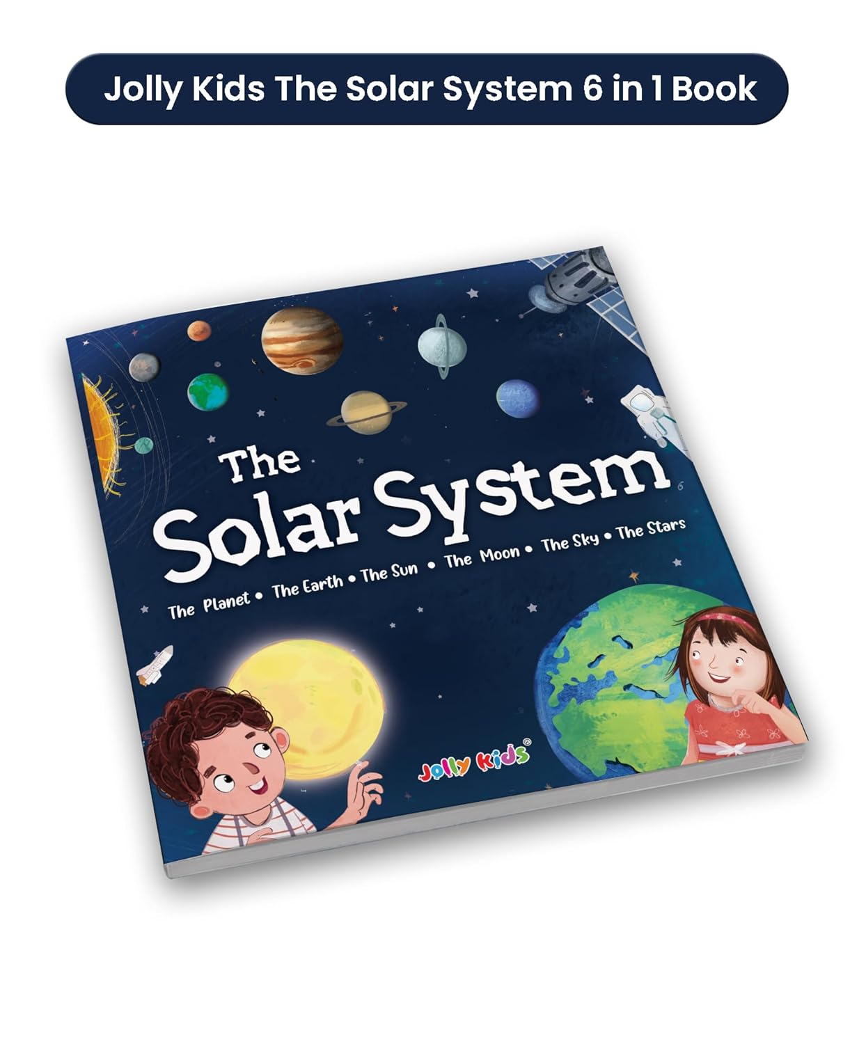 Book titled 'The Solar System' by Jolly Kids 