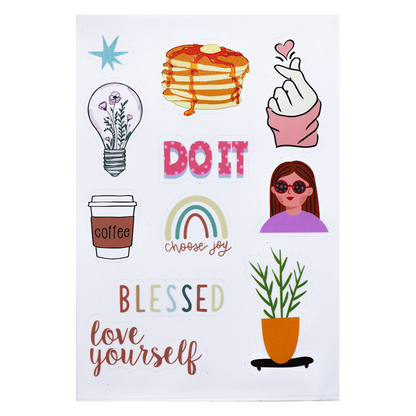 Motivational vinyl sticker