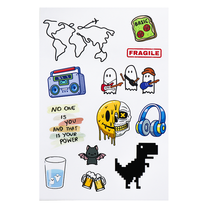 Certified Chaos Vinyl Stickers