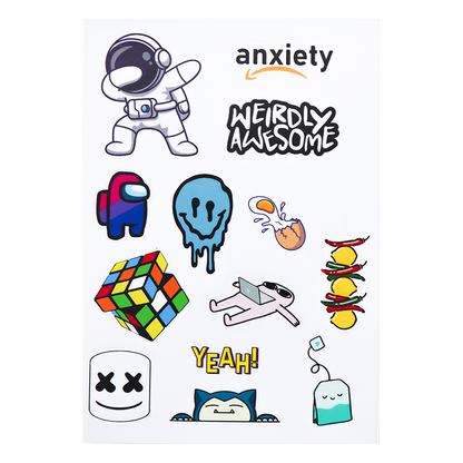 Unfiltered Vibes Vinyl Stickers